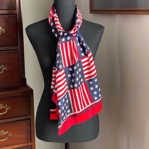 Red White & Blue scarf
